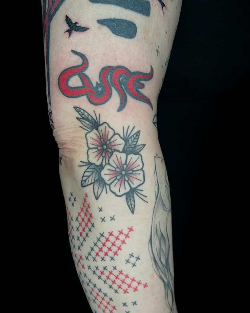 old school traditional tattoo stil