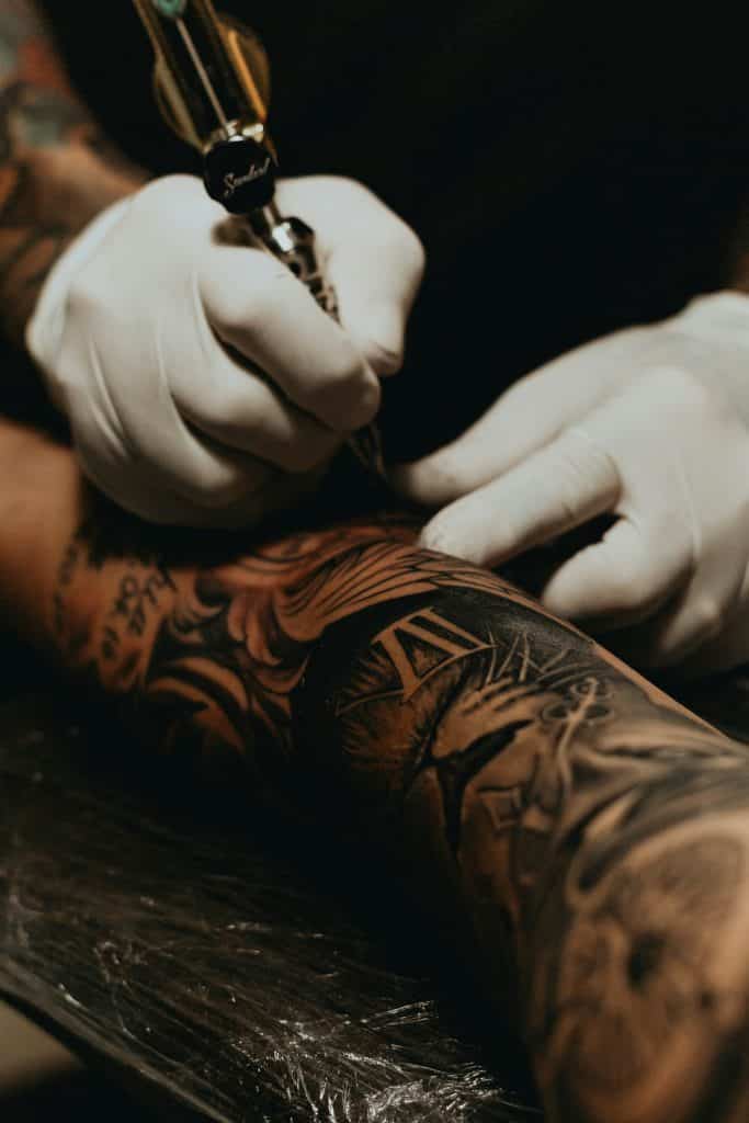 blackwork tatoo stil